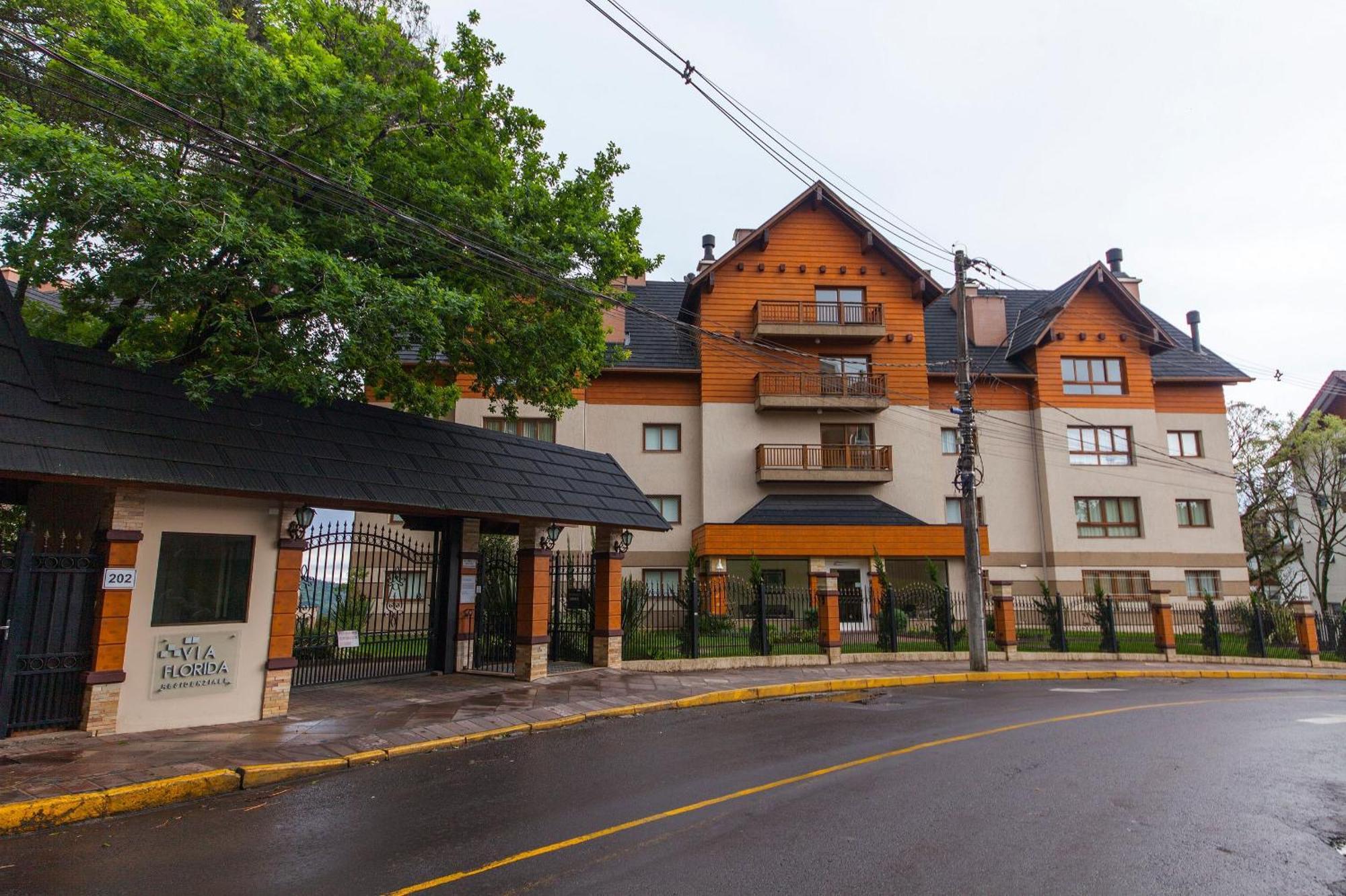 600 Metros, Rua Coberta - Centro Via Florida Lejlighed Gramado Eksteriør billede